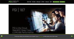 Desktop Screenshot of pgroup.com